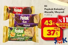 ETİ PAYKEK MOZAİK KEK 200 G fiyat ve kampanya bilgisi